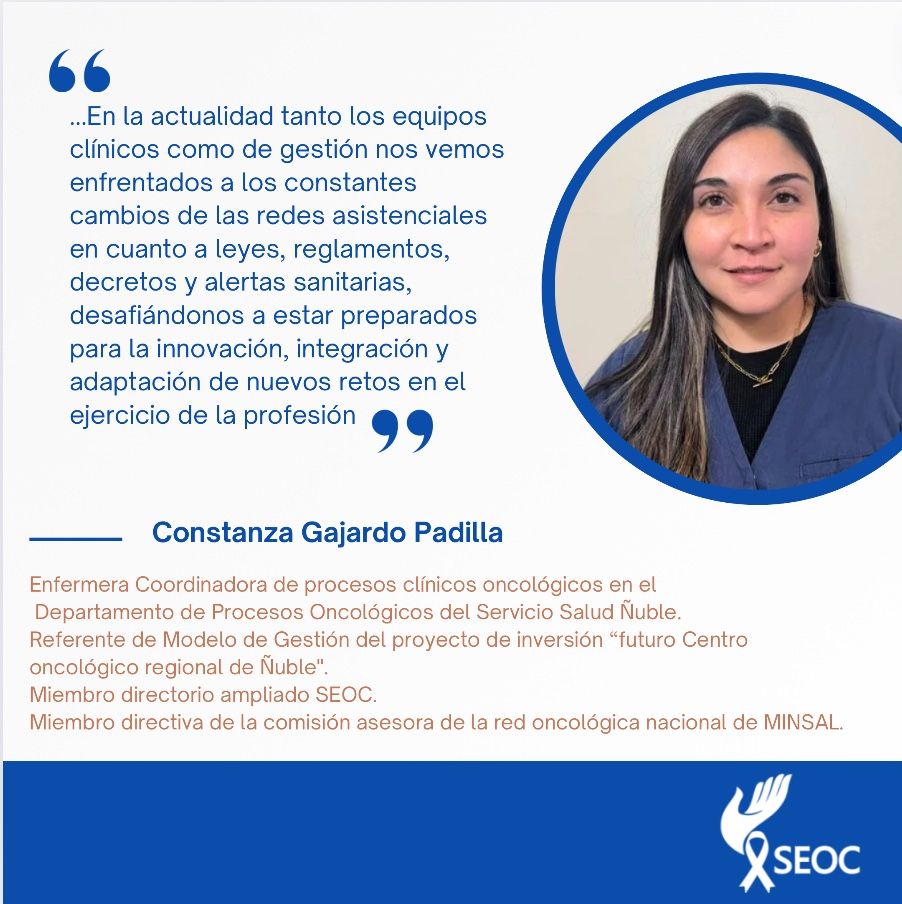 Plan de desarrollo de la red oncológica nacional y los desafíos del plan de inversión para los equipos de salud en Enfermería.